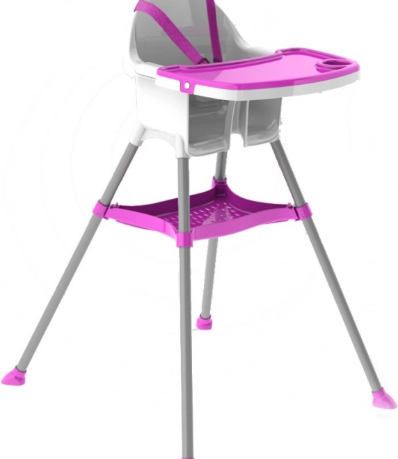 Hochstuhl DOLONI weiß‑violett