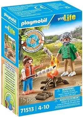 Figurenset PLAYMOBIL Feuer mit Marshmallows