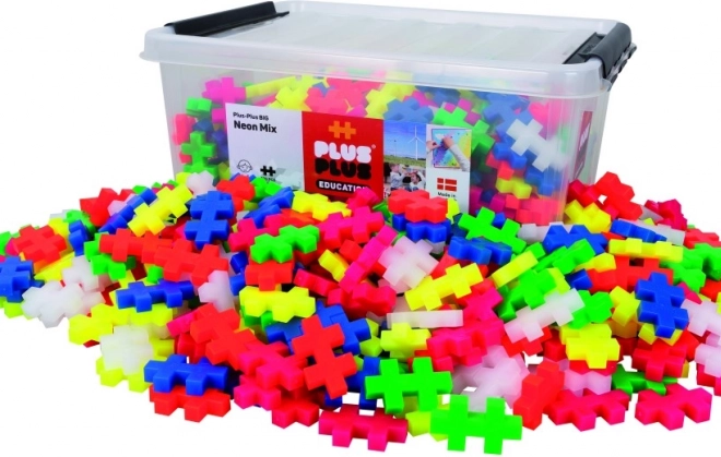 Kreatives Baukasten Plus-Plus BIG Neon 400 Teile