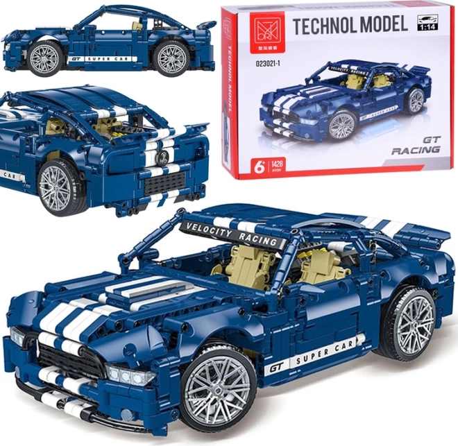 Technik-Bausatz Auto GT Racing – 1428 Teile