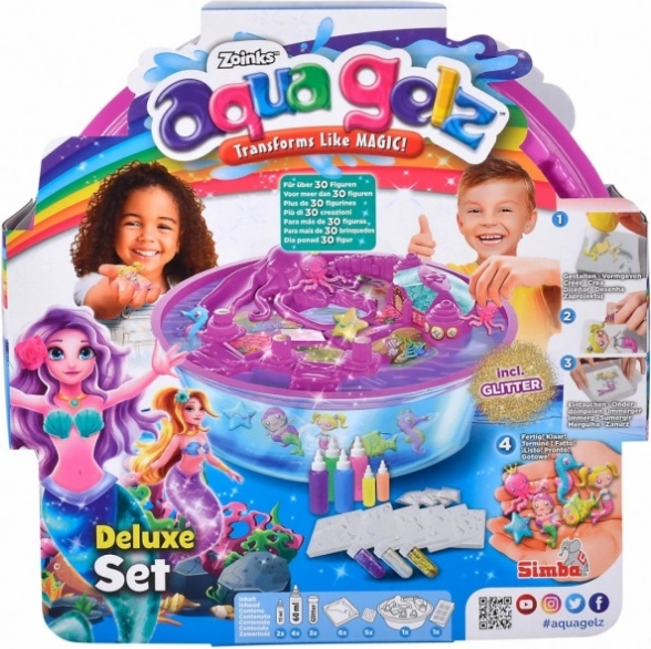 Aqua Gelz Magische Meerjungfrauen – Kreativ-Set