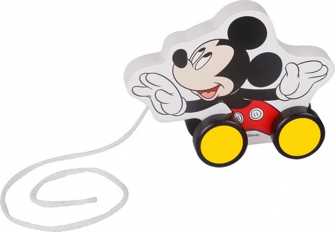Holz-Nachziehtier Mickey Mouse