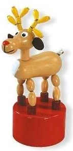 Detoa Drückfigur Rudolf Rentierfigur