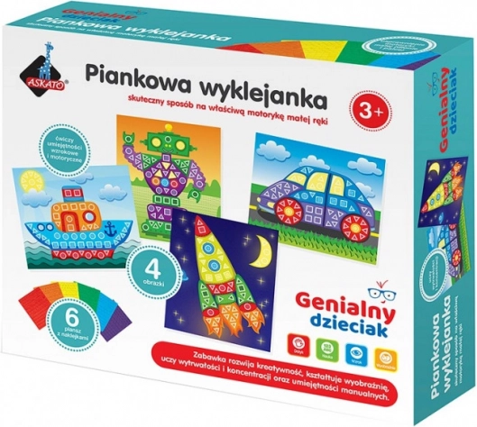 Schaum-Puzzle Genialny Dzieciak