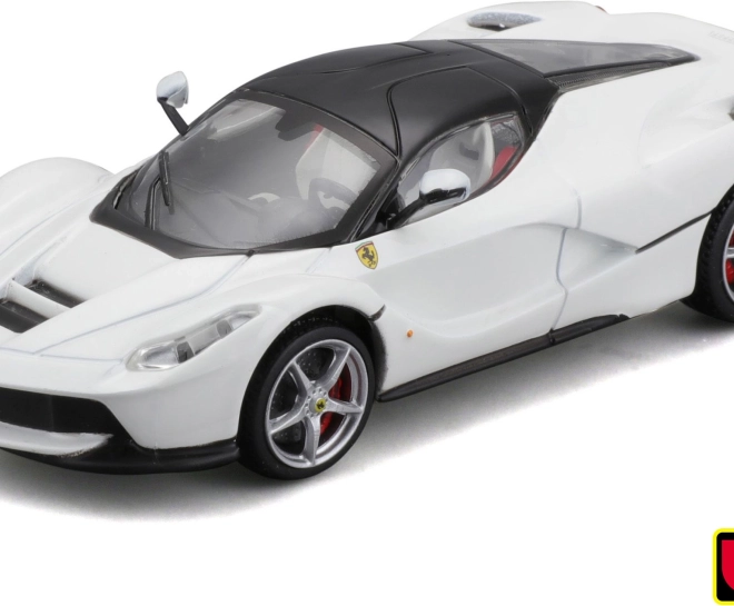 Metall-Automodell BBURAGO 1:43 FERRARI LAFERRARI in Weiß