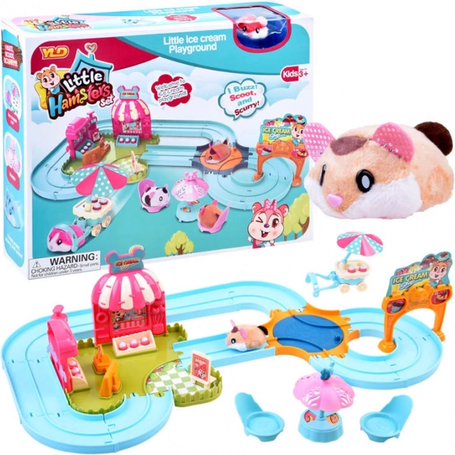 Interaktives Hamsterspielset mit Eisdiele