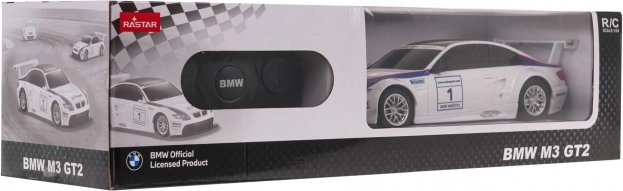 Ferngesteuertes Auto BMW M3 1:24 (weiß) von RASTAR