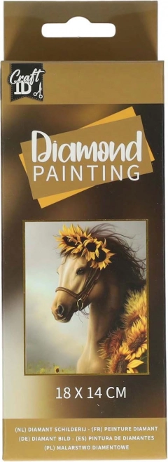 Diamantmalerei Pferd 14x18cm