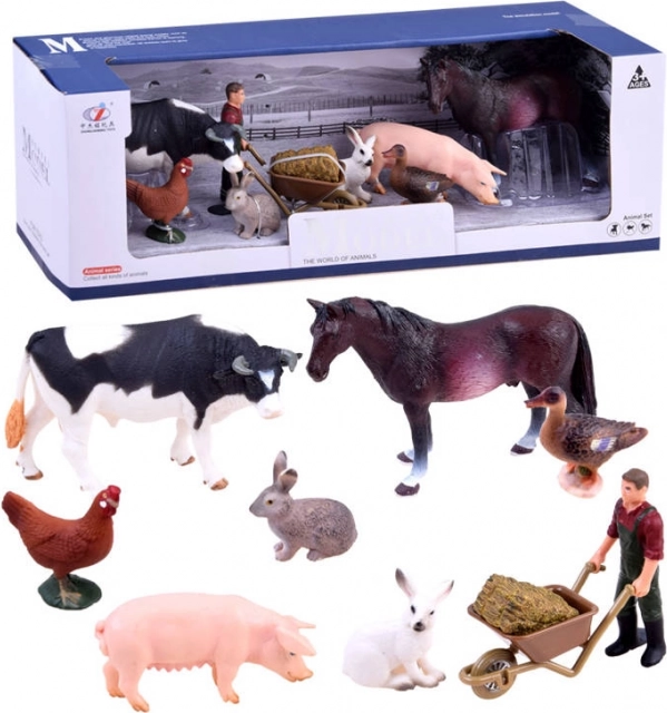 Bauernhoftiere Set handbemalt – A