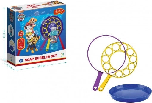 Seifenblasenset mit Paw Patrol Figuren