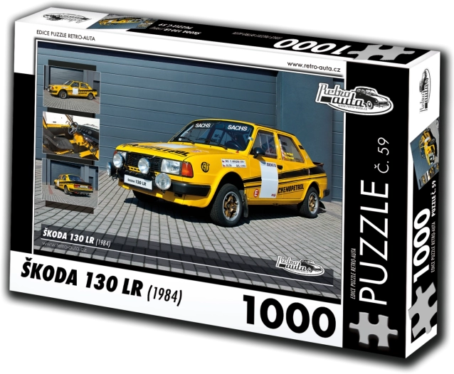 Puzzle RETRO-AUTA Škoda 130 LR 1000 Teile