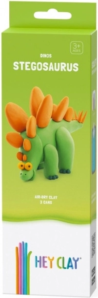 Modellierschaum HEY CLAY Stegosaurus Set