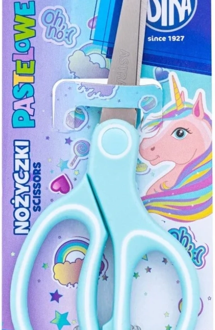Astra Kinderschere mit Maßskala Unicorn 13 cm
