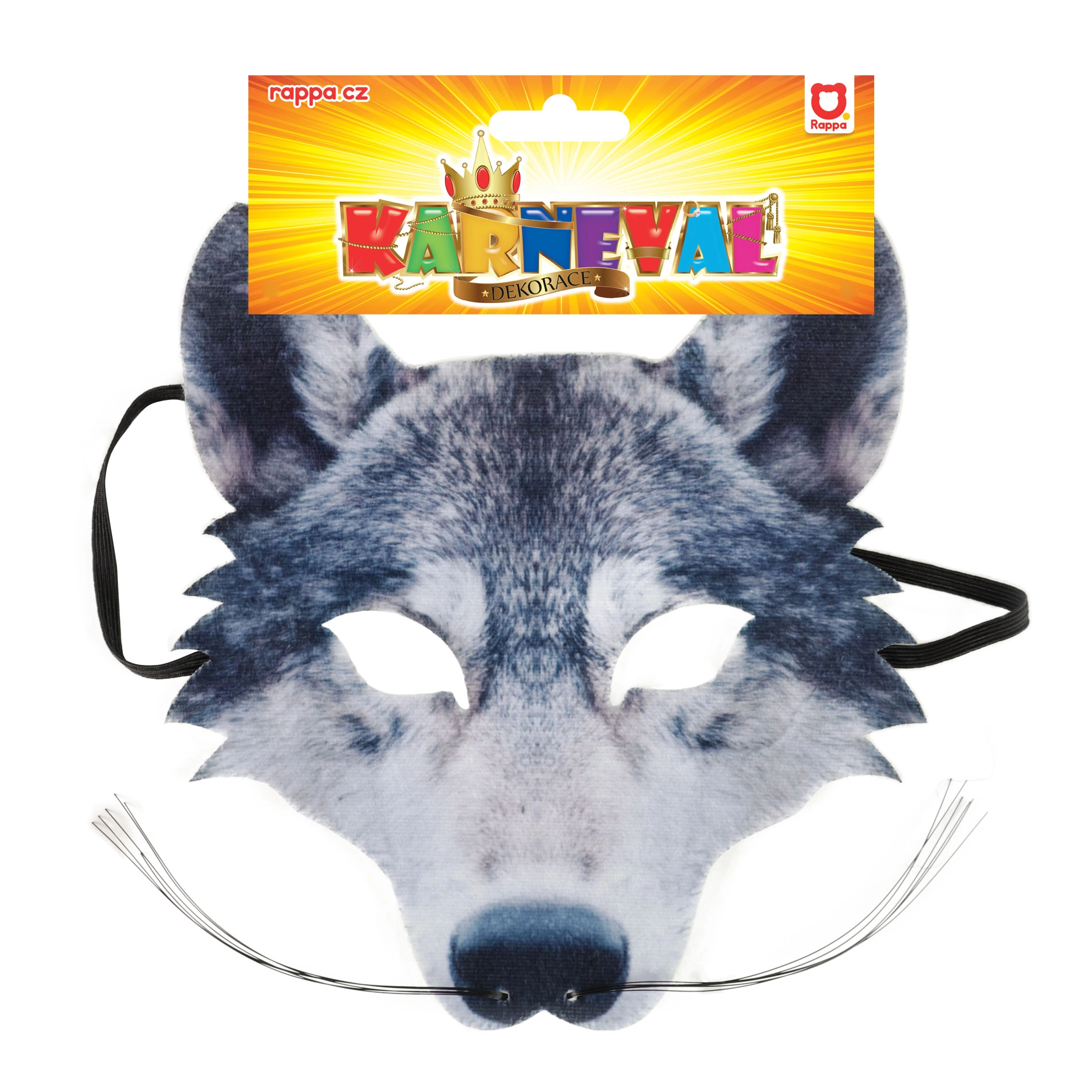 Latex-Maske Heulender Wolf – Einheitsgröße, Für Karneval, Fasching & Partys, Ab 14 Jahren