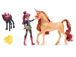 Unicorn Academy Figur von Valentina mit dem Einhorn Cinder und Zubehör