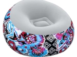 Bestway aufblasbarer Sessel mit Blumenmotiv
