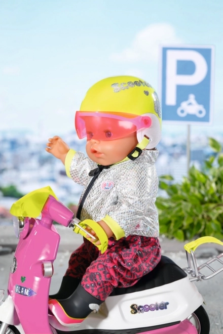 Baby Born Puppen Scooter Helm