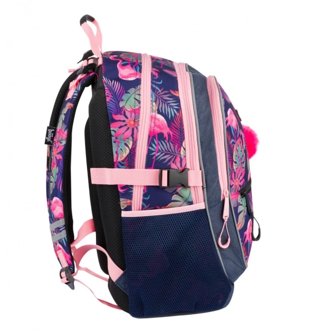 Ergonomischer Schulrucksack Flamingo von BAAGL