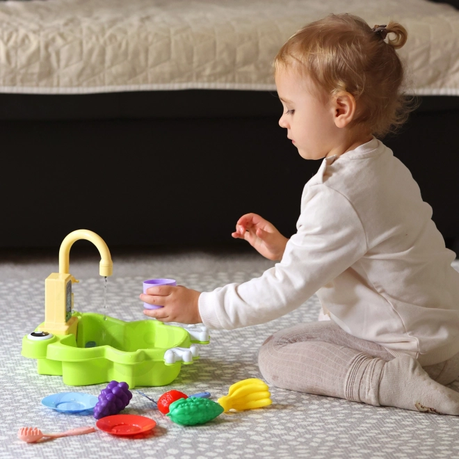 Woopie Küchenspüle Frosch mit Wasserfunktion