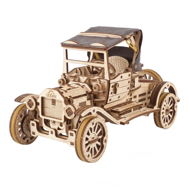 Ugears Historisches Automobil-Puzzle aus Holz