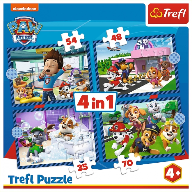 Puzzle Set für Kinder PAW Patrol Abenteuer