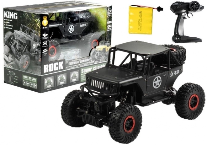 Ferngesteuertes Auto Jeep R/C Schwarz