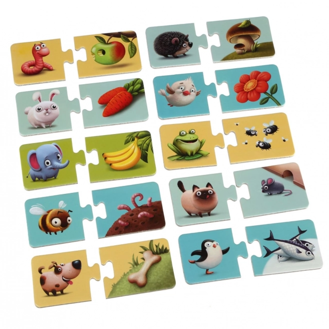 Puzzlika Mein Essen - Lehrreiches Puzzle 20 Teile