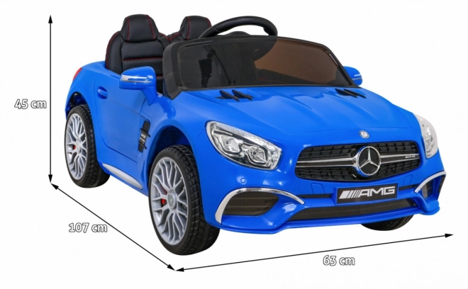 Fahrzeug Mercedes Benz AMG SL65 S Blau