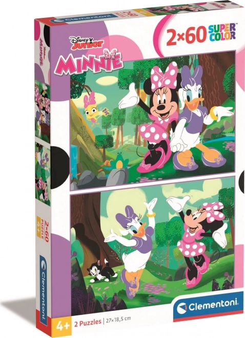 Clementoni Puzzle Minnie 2x60 Teile