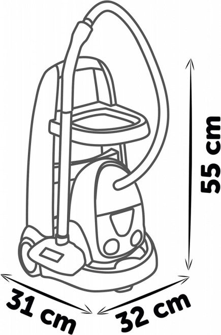 Smoby Putzwagen mit Staubsauger