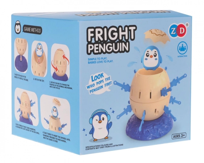 Geschicklichkeitsspiel Springender Pinguin