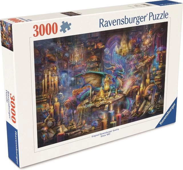 Puzzle Magische Bibliothek 3000 Teile von Ravensburger