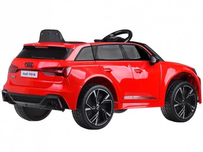 Elektroauto für Kinder Audi RS 6 – Rot