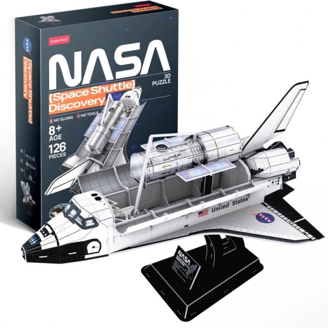 CubicFun Space Shuttle Discovery Puzzle