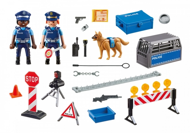 City Action Polizeiabsperrung Set