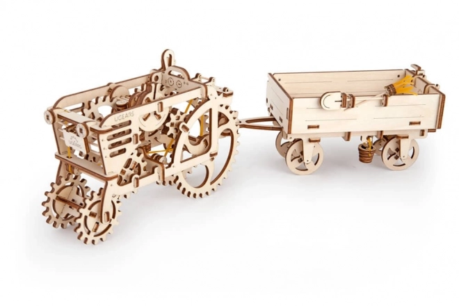 3D Puzzle Vlečka von UGEARS