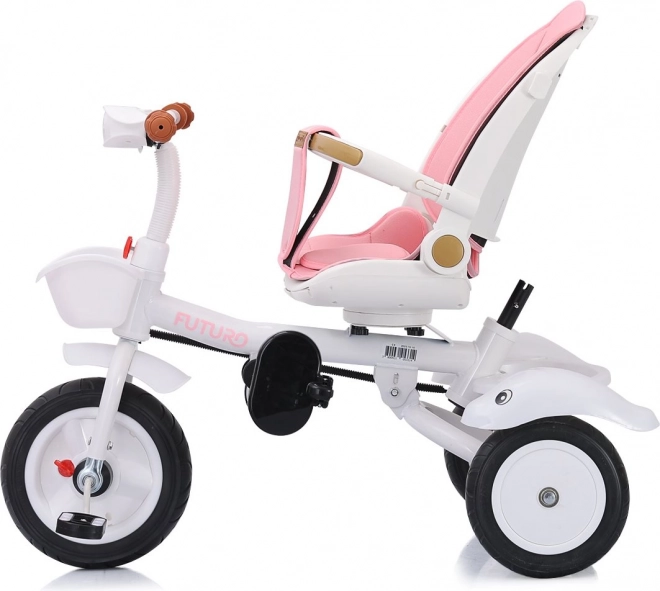 Chipolino Kinder Dreirad Princess mit Verdeck 2-in-1