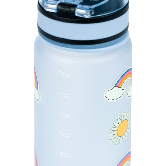 Baagl Tritan Trinkflasche Hippie, 500 ml