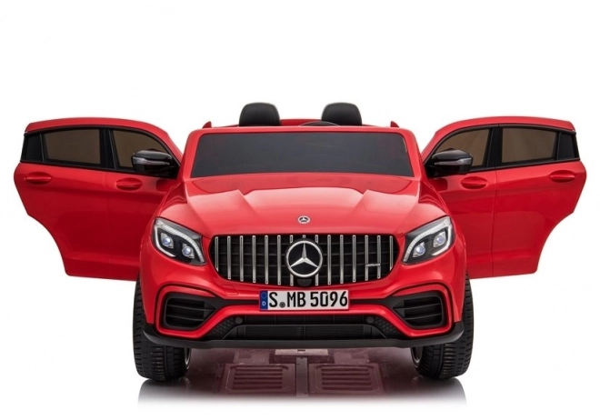 Elektrisches Kinderauto Mercedes GLC 63S Rot Metallic