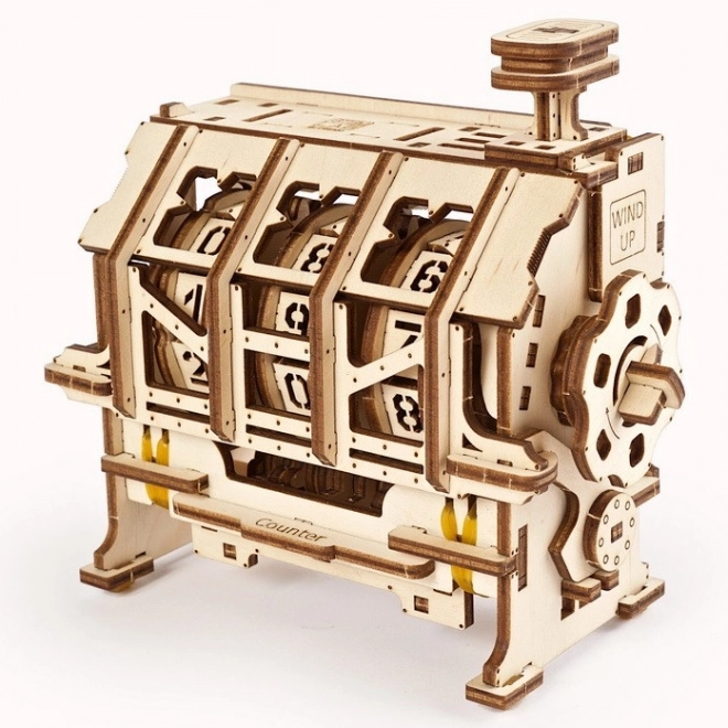 3D Holz Mechanisches Puzzle STEM Klickzähler