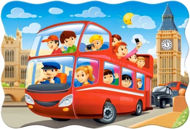 Castorland Puzzle Londoner Bus Maxi 20 Teile