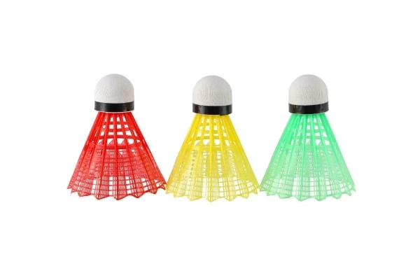 Bunte Badminton Bälle 3er-Set