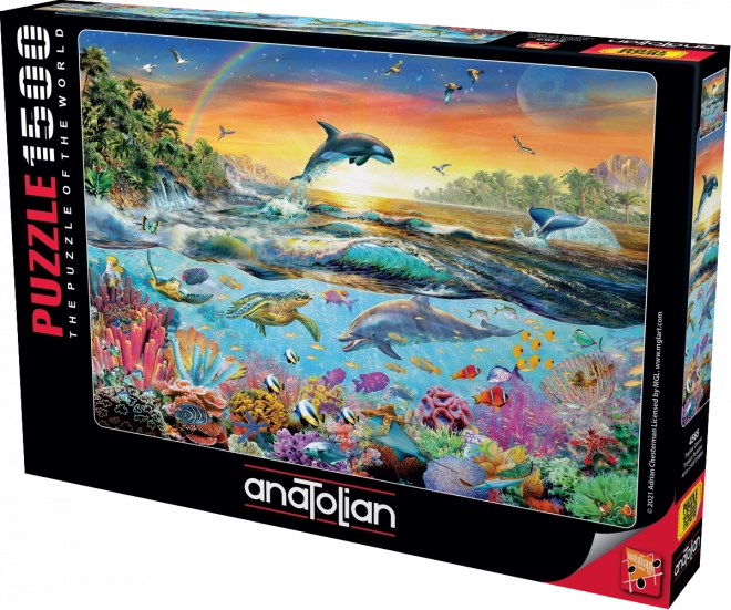 Puzzle Tropischer Paradies 1500 Teile