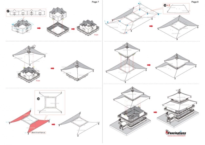 Metal Earth 3D-Puzzle Goldener Pavillon Kinkaku-ji