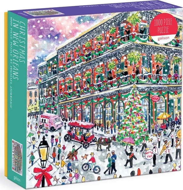 Weihnachtspuzzle New Orleans von Galison