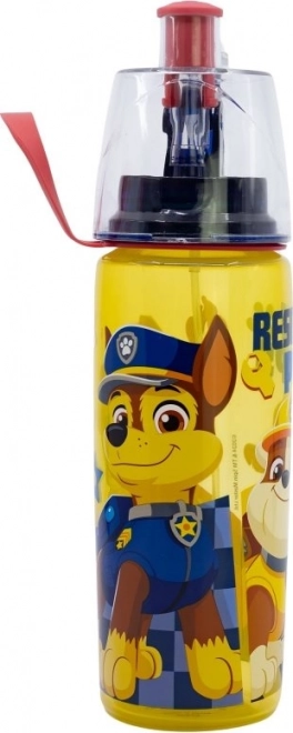 Trinkflasche mit Zerstäuber Paw Patrol
