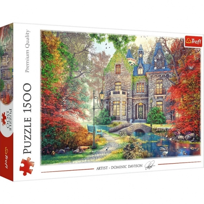 Herbstlicher Landsitz 1500 Teile Puzzle