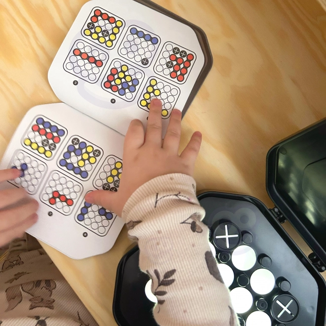Woopie IQ Logikspiel 'Muster legen' Gehirntraining & Farbmischung