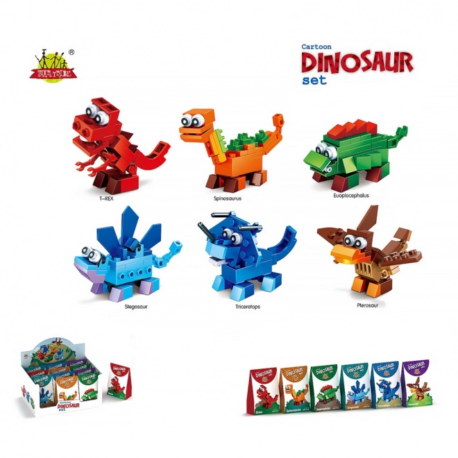 Mini-Bauset Dinosaurier