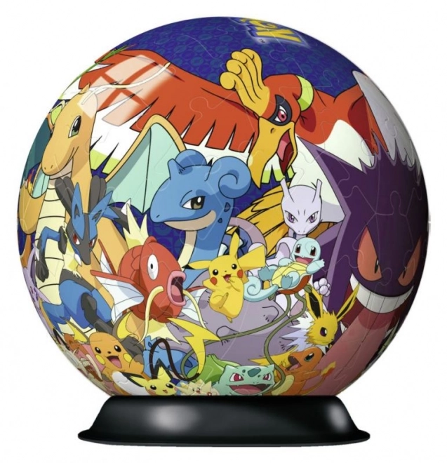 3D Puzzleball Pokémon 72 Teile